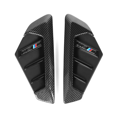 2024+ BMW X5M Performance Style Carbon Fiber Side Vent Trim | F95 LCI - Additional Accessories