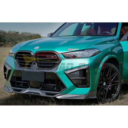 2024 + BMW X5M S Style Carbon Fiber Front Lip | F95 LCI Front Lips/Splitters