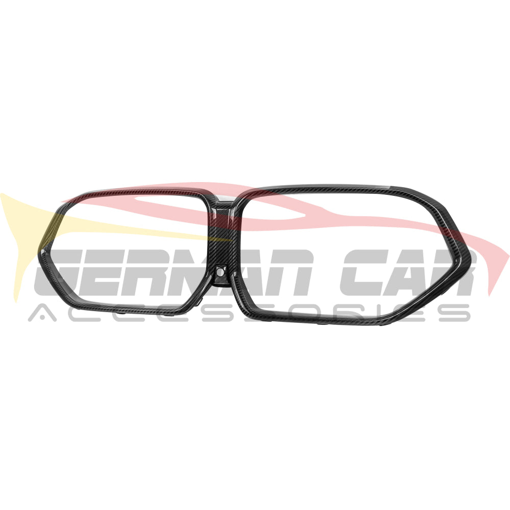 2024 + BMW X5M/X6M Carbon Fiber Grille Frame | F95/F96 LCI Kidney Grilles