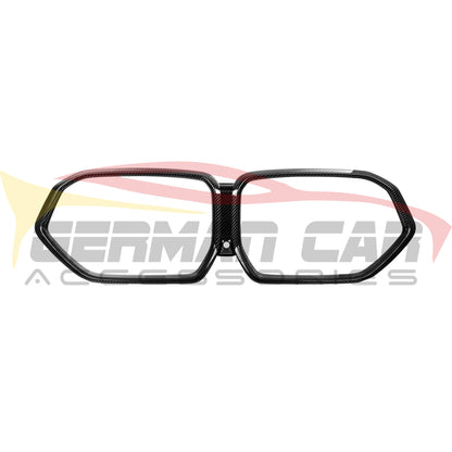 2024 + BMW X5M/X6M Carbon Fiber Grille Frame | F95/F96 LCI Kidney Grilles