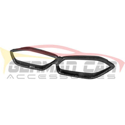 2024 + BMW X5M/X6M Carbon Fiber Grille Frame | F95/F96 LCI Kidney Grilles