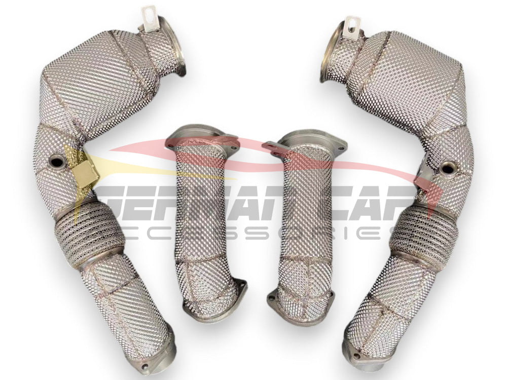 2024 + Bmw X5M/X6M Front Race Pipes | F95/F96 Lci