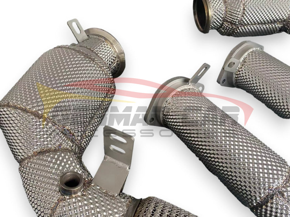 2024 + Bmw X5M/X6M Front Race Pipes | F95/F96 Lci
