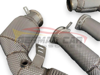 2024 + Bmw X5M/X6M Front Race Pipes | F95/F96 Lci