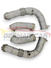 Load image into Gallery viewer, 2024 + Bmw X5M/X6M Front Race Pipes | F95/F96 Lci
