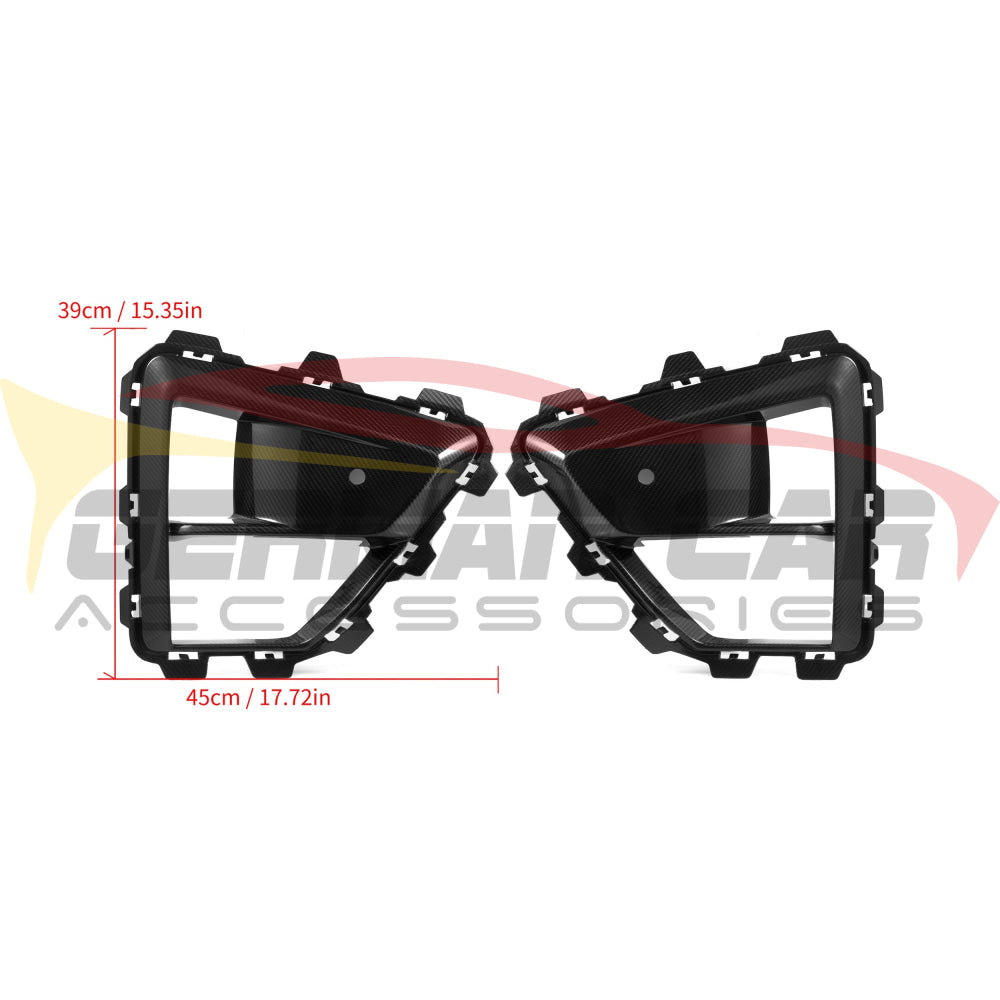 2024 + BMW X5M/X6M OEM Style Carbon Fiber Front Air Duct | F95/F96 LCI Additional Accessories