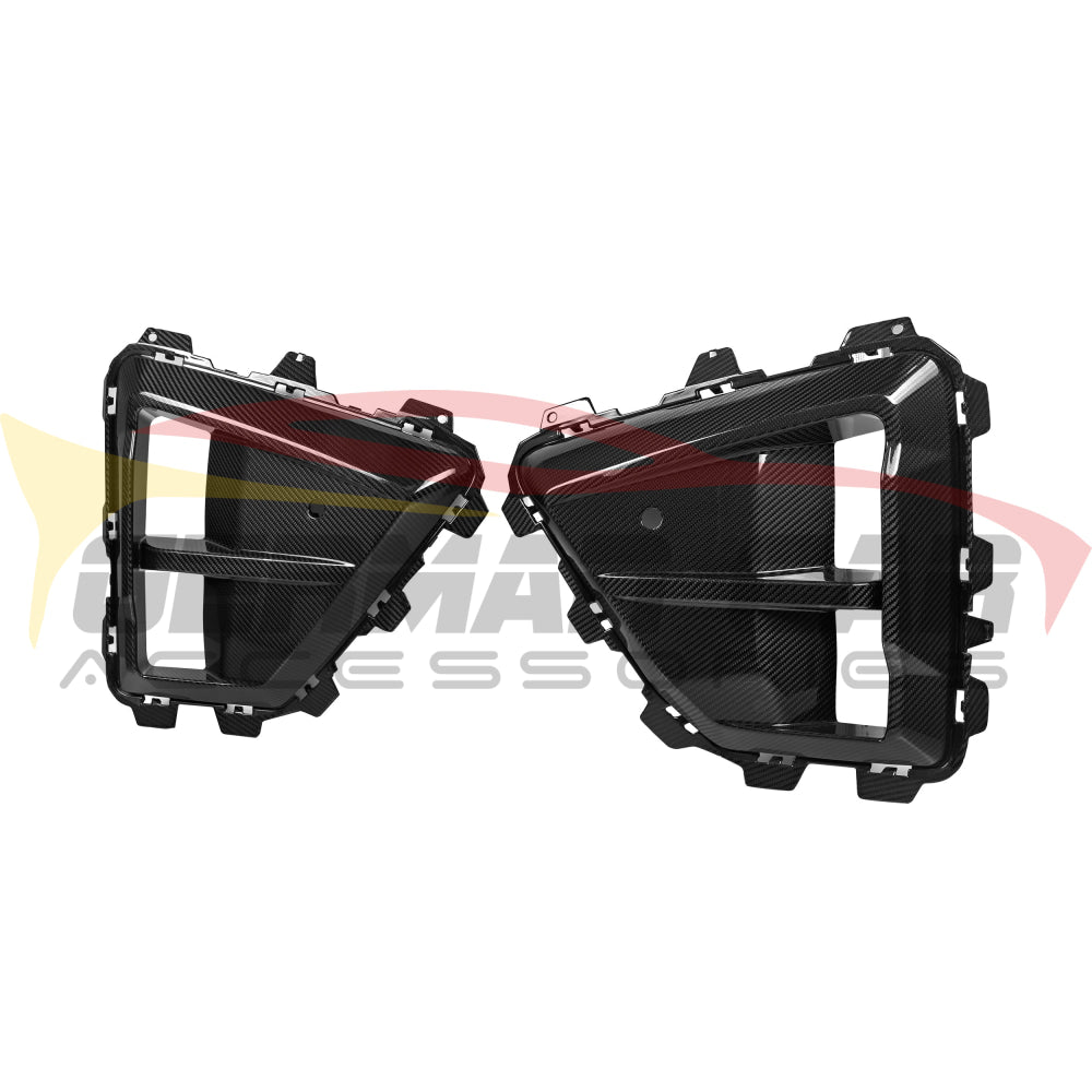 2024 + BMW X5M/X6M S Style Carbon Fiber Front Air Duct | F95/F96 LCI Additional Accessories