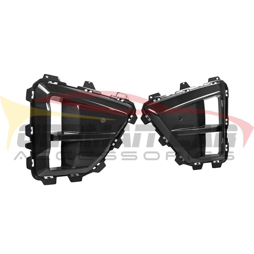 2024 + BMW X5M/X6M S Style Carbon Fiber Front Air Duct | F95/F96 LCI Additional Accessories