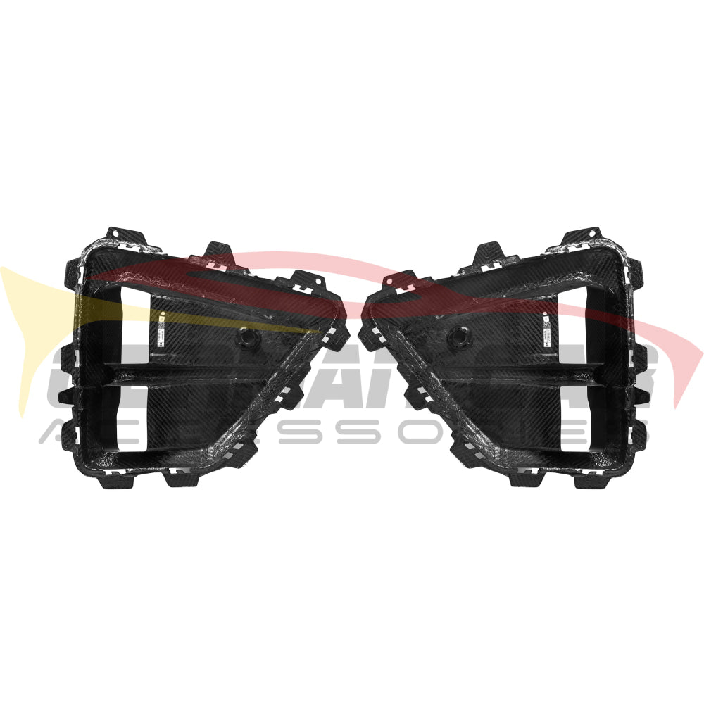 2024 + BMW X5M/X6M S Style Carbon Fiber Front Air Duct | F95/F96 LCI Additional Accessories
