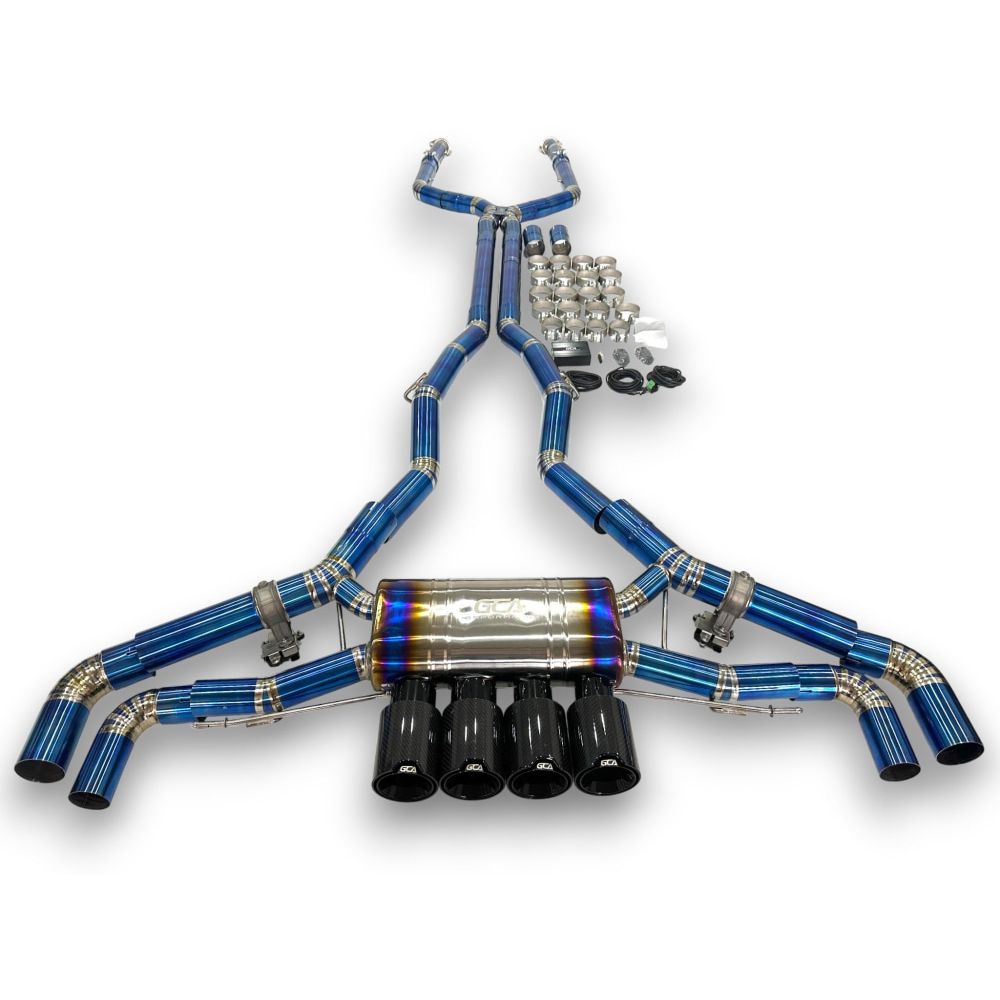 2024+ BMW X5M/X6M Valved Sport Exhaust System | F95/F96 Titanium Exhaust / Chrome Tips Exhausts