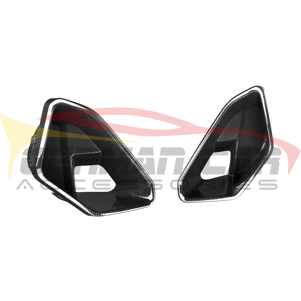 2024 + BMW X6 Carbon Fiber Front Air Ducts | G06 LCI Additional Accessories