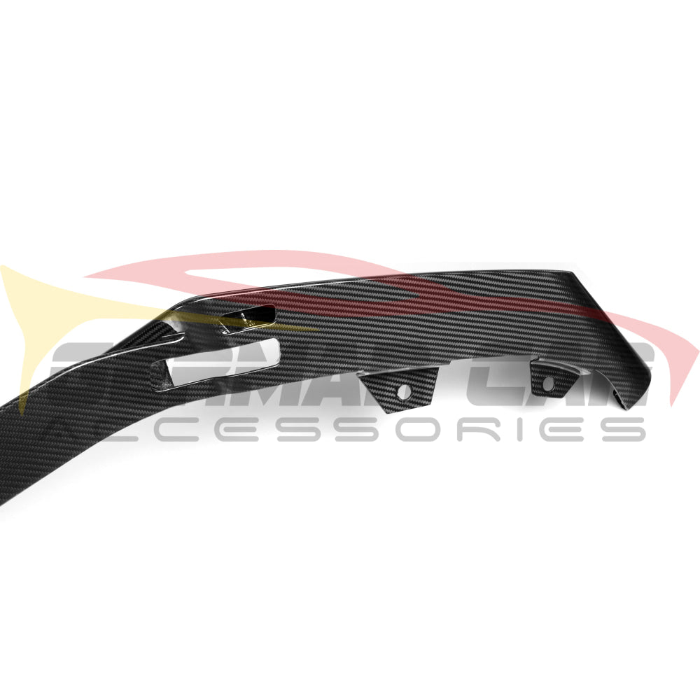2024 + BMW X6 M Performance Style Carbon Fiber 2 Piece Front Lip | G06 LCI Front Lips/Splitters