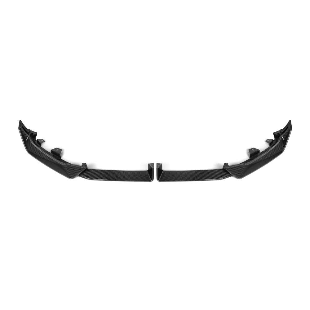 2024 + BMW X6 M Performance Style Carbon Fiber 2 Piece Front Lip | G06 LCI Front Lips/Splitters