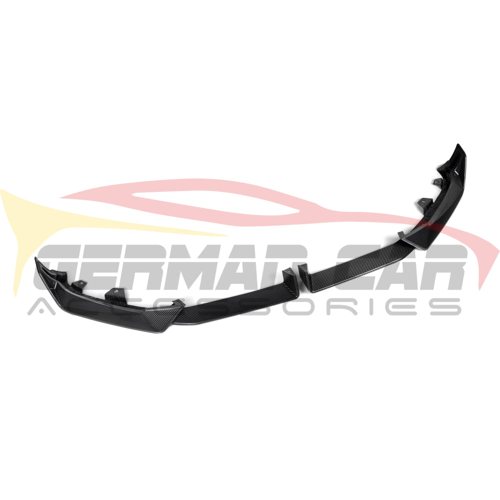 2024 + BMW X6 M Performance Style Carbon Fiber 2 Piece Front Lip | G06 LCI Front Lips/Splitters