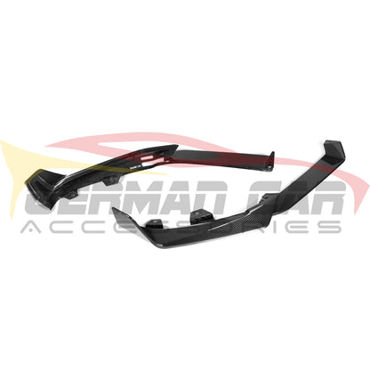 2024 + BMW X6 M Performance Style Carbon Fiber 2 Piece Front Lip | G06 LCI Front Lips/Splitters