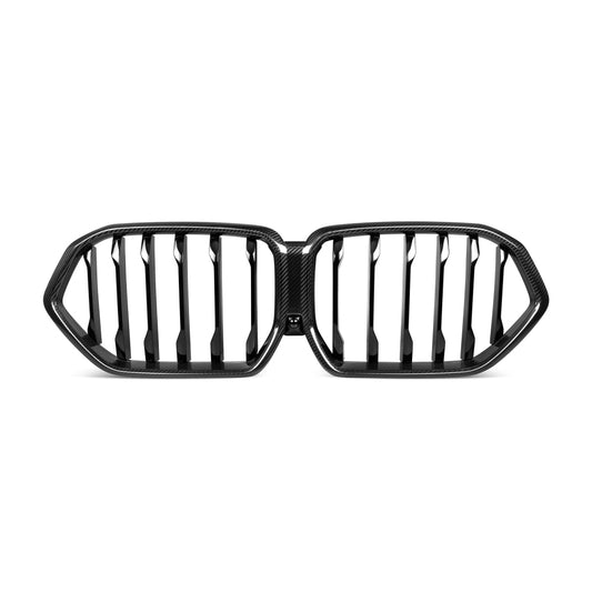2024 + BMW X6 Single Slat Kidney Grilles | G06 LCI Carbon Fiber Kidney Grilles