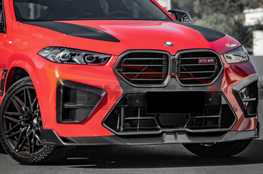 2024 + BMW X6M S Style Carbon Fiber Front Lip | F96 LCI Front Lips/Splitters