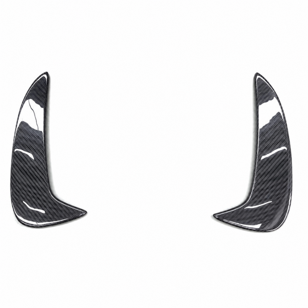 2024+ Mercedes AMG GT55/GT63 Carbon Fiber Front Bumper Canards | C192 - Additional Accessories