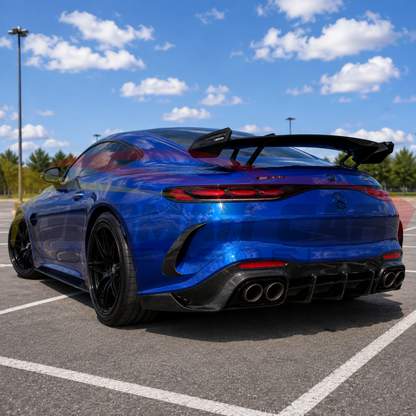 2024+ Mercedes AMG GT55/GT63 Carbon Fiber Rear Bumper Canards | C192 - Additional Accessories