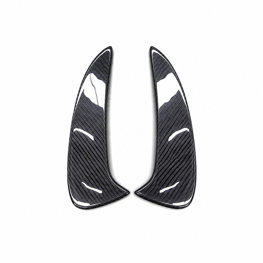 2024+ Mercedes AMG GT55/GT63 Carbon Fiber Rear Bumper Canards | C192 - Additional Accessories