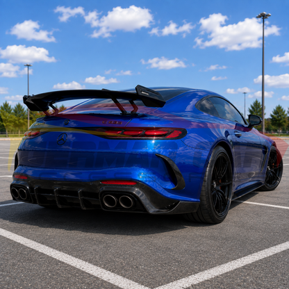 2024+ Mercedes AMG GT55/GT63 Carbon Fiber Rear Bumper Canards | C192 - Additional Accessories