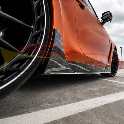 2024+ Mercedes AMG GT55/GT63/GT63 Pro Carbon Fiber Side Skirt | C192 - Side Skirts