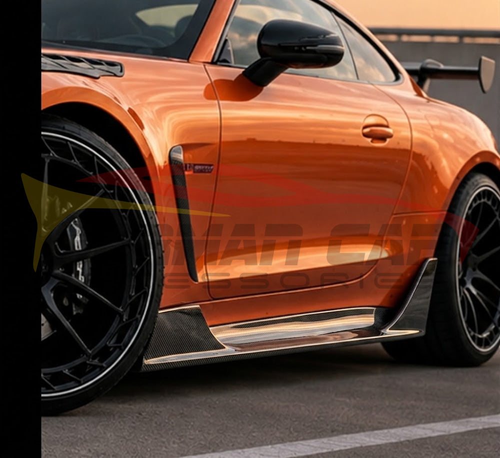 2024+ Mercedes AMG GT55/GT63/GT63 Pro Carbon Fiber Side Skirt | C192 - Side Skirts