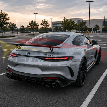2024+ Mercedes-Benz AMG GT63 Carbon Fiber Rear Diffuser | C192 - Rear Diffusers