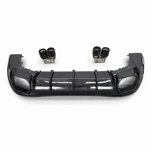 2024+ Mercedes-Benz AMG GT63 Carbon Fiber Rear Diffuser | C192 - Rear Diffusers