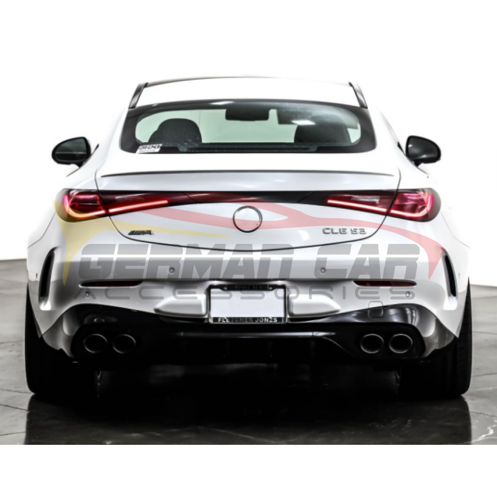 2024+ Mercedes-Benz CLE-Class Gloss Black Rear Diffuser with Quad Tips | A236/C236 Rear Diffusers