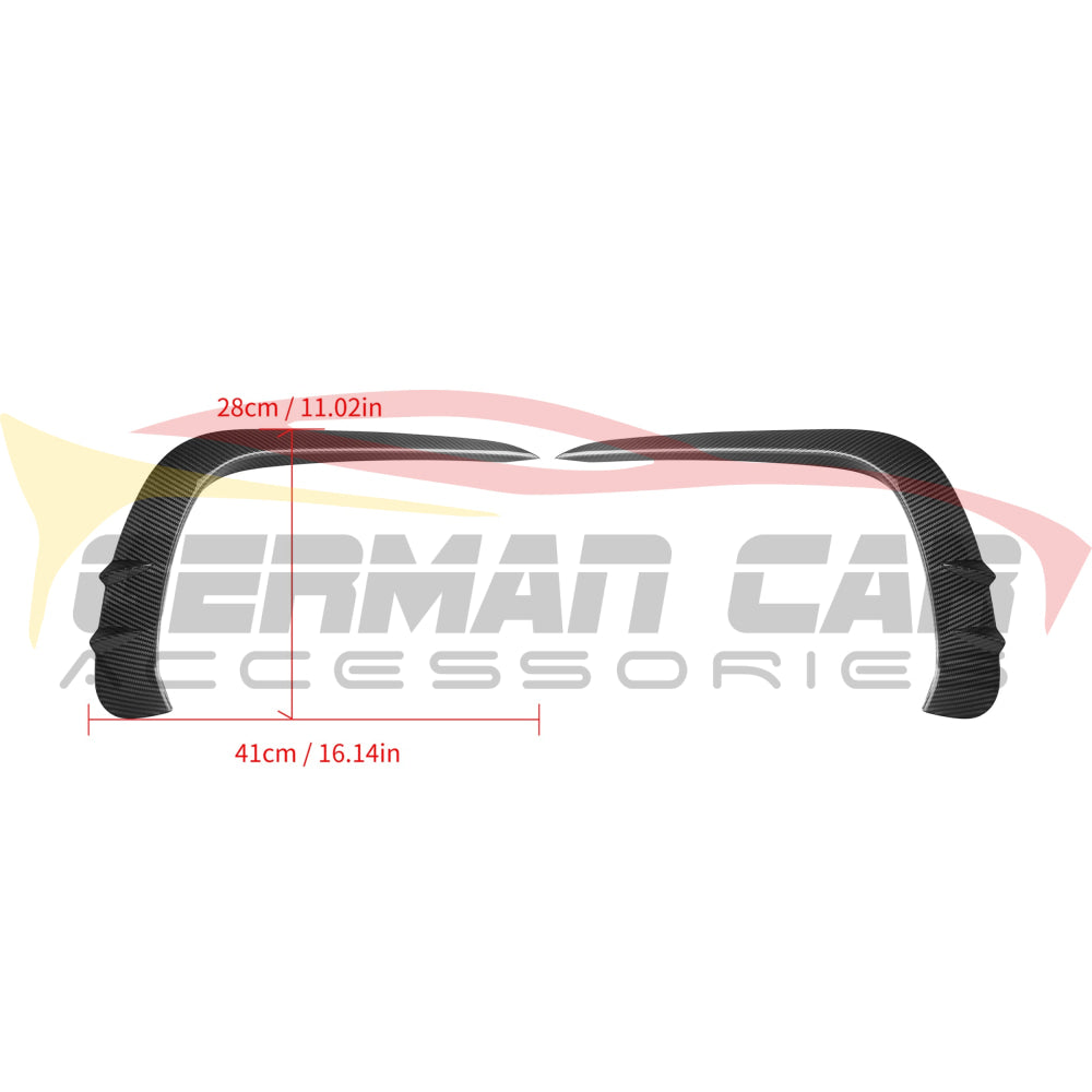 2024+ Mercedes-Benz CLE53 AMG Carbon Fiber Front Upper Bumper Splitters | A236/C236 Additional Accessories