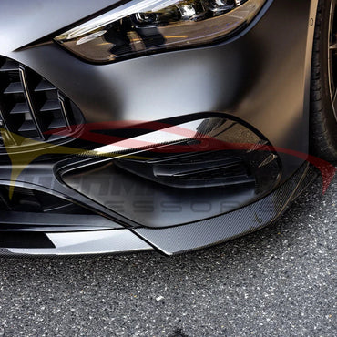 2024+ Mercedes-Benz CLE53 AMG Carbon Fiber Front Upper Bumper Splitters | A236/C236 Additional Accessories