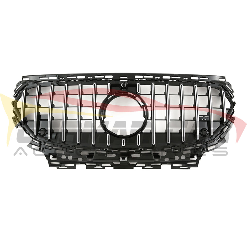 2024 + Mercedes-Benz E-Class GTR Style Front Grille | W214 Chrome Silver Front Grilles