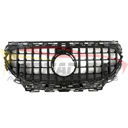 2024 + Mercedes-Benz E-Class GTR Style Front Grille | W214 Gloss Black Front Grilles