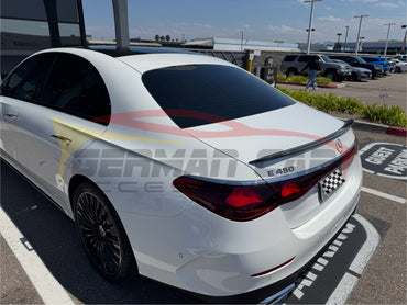 2024+ Mercedes-Benz E-Class V3 Style Carbon Fiber Trunk Spoiler | W214 Rear Trunk Spoilers