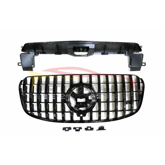 2024 + Mercedes-Benz Gls Gtr Style Front Grille | W167 Gloss Black Grilles