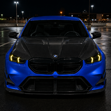 2024+ BMW M5 S Style Carbon Fiber Hood | G90/G99