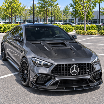 2024+ Mercedes-Benz CLE-Class/CLE53 AMG Glass Engine Cover Carbon Fiber Hood | C236/A236