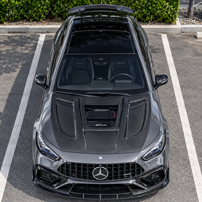 2024+ Mercedes-Benz CLE-Class/CLE53 AMG Glass Engine Cover Carbon Fiber Hood | C236/A236