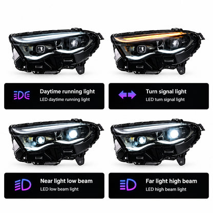 2024+ Mercedes-Benz E-Class/E53 AMG Digital Light Style LED Headlights | W214/X214