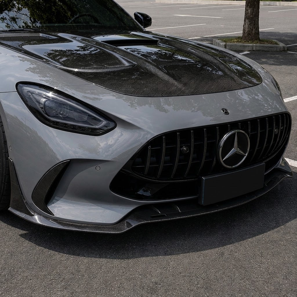 2024+ Mercedes AMG GT55/GT63/GT63 Pro Carbon Fiber Front Lip | C192