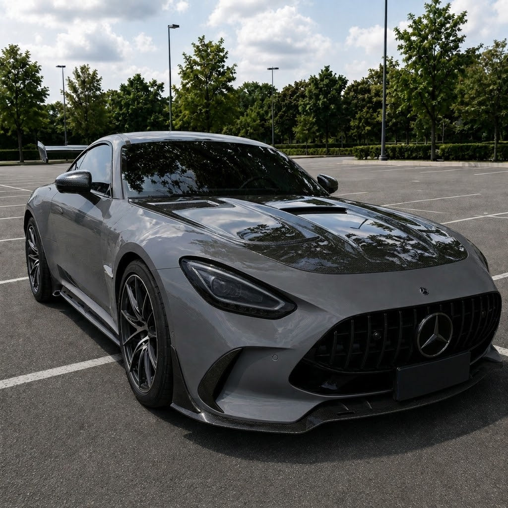 2024+ Mercedes AMG GT55/GT63/GT63 Pro Carbon Fiber Front Lip | C192
