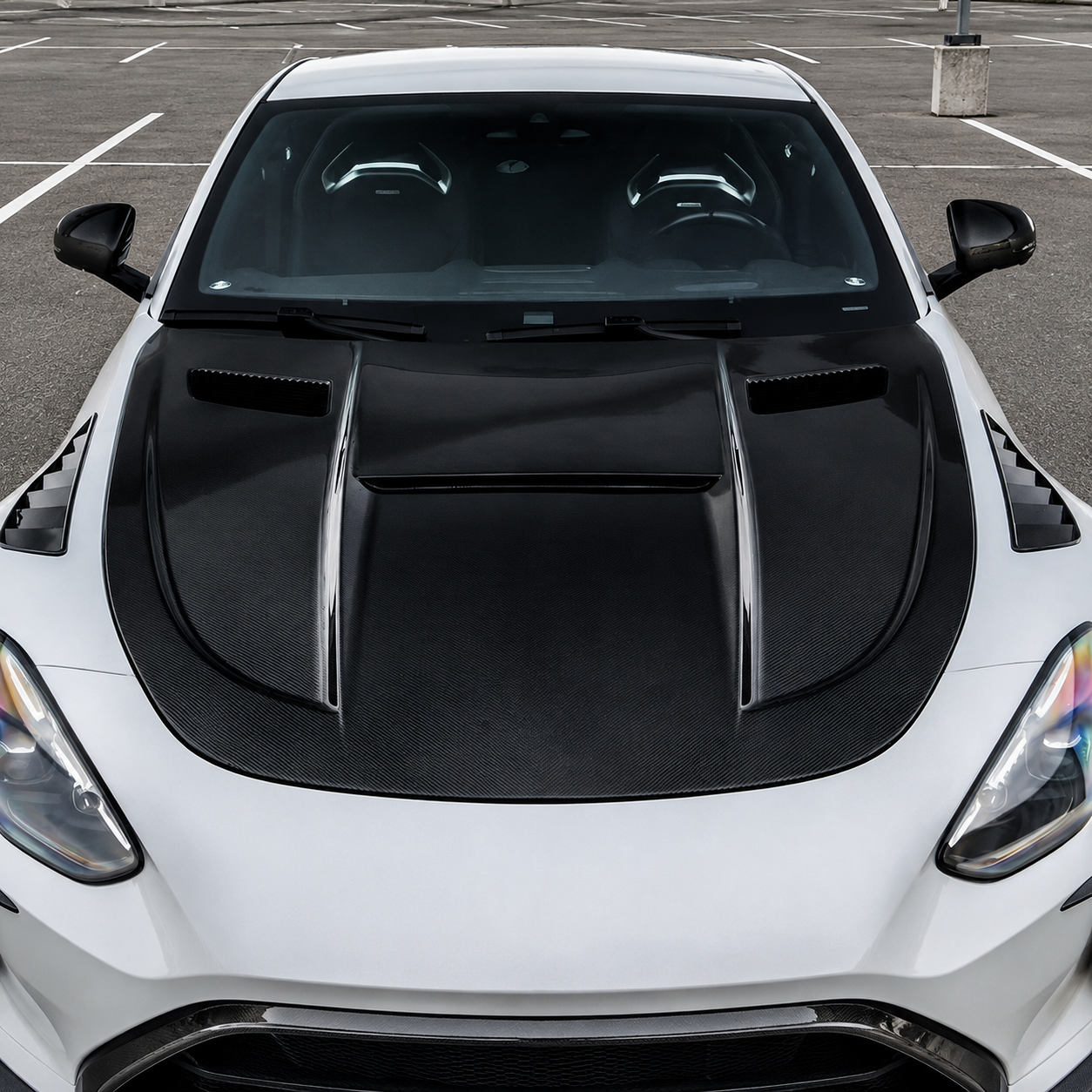 2024+ Mercedes AMG GT55/GT63/GT63 Pro Carbon Fiber Hood | C192