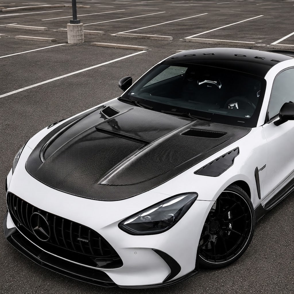 2024+ Mercedes AMG GT55/GT63/GT63 Pro Carbon Fiber Hood | C192