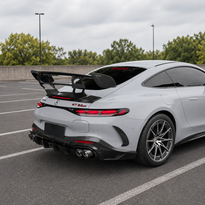 2024+ Mercedes AMG GT43/GT55/GT63/GT63 Pro S-Style Carbon Fiber Rear Trunk Spoiler | C192
