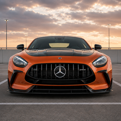 2024+ Mercedes AMG GT55/GT63/GT63 Pro S Style Carbon Fiber Front Lip | C192