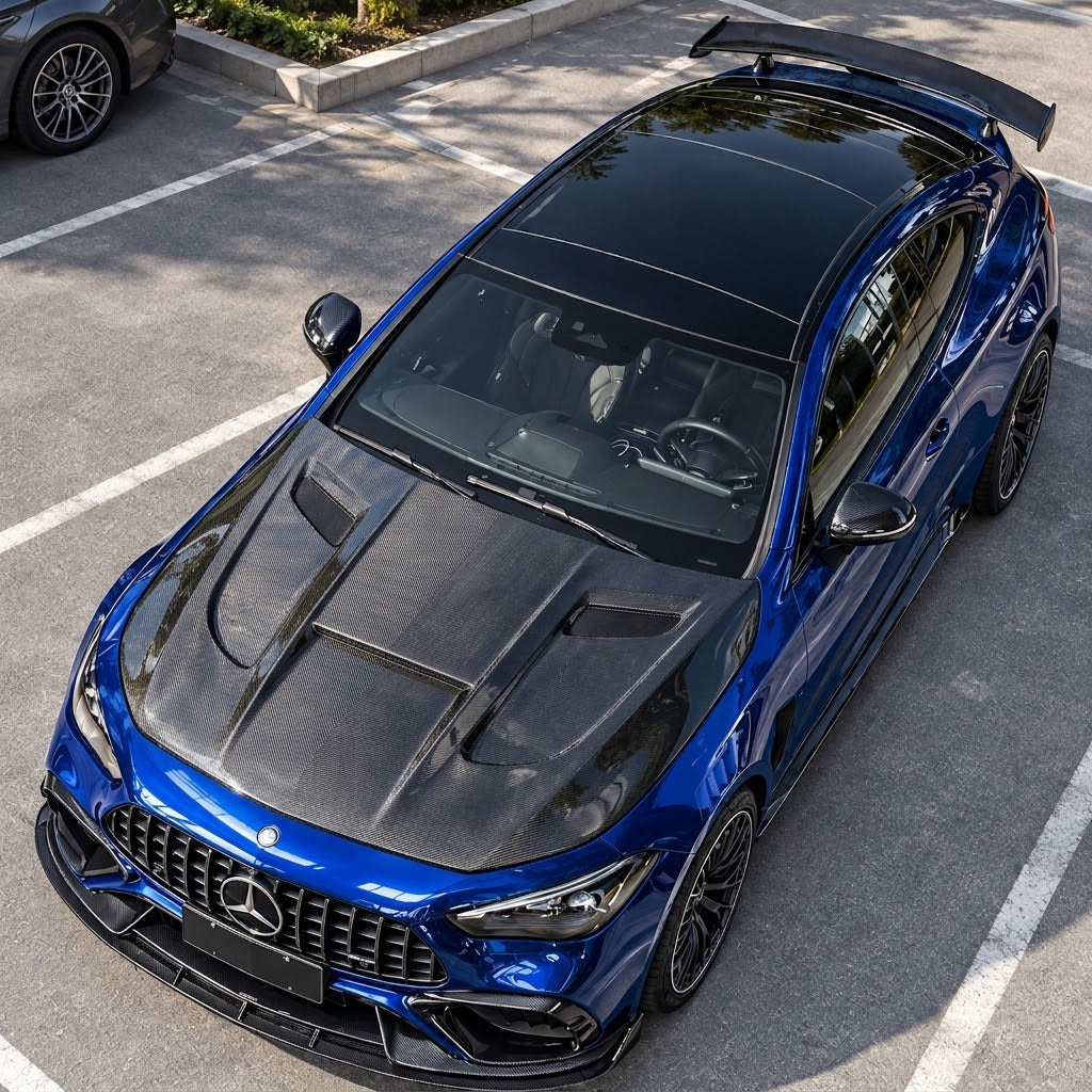 2024+ Mercedes-Benz CLE-Class/CLE53 AMG V Style Carbon Fiber Hood | C236/A236