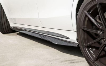 2015-2023 Mercedes-Benz C-Class/C63 AMG Carbon Fiber Side Skirts | W205 Coupe