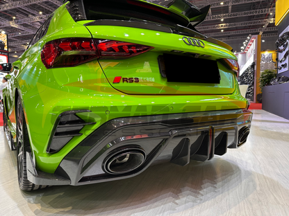 2025+ Audi RS3 Carbon Fiber Rear Diffuser | 8Y.5 RS3 - Rear Diffusers