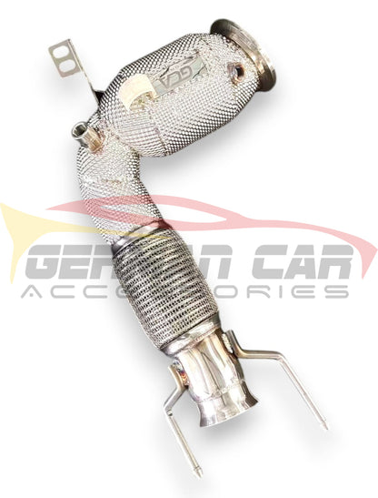 2019 + BMW 2-Series Downpipe | F44 Yes Heat Shield / 200 Cell Euro 6 Sport High Flow Cat Downpipes